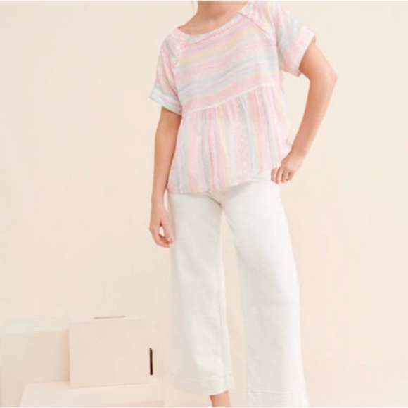 Anthropologie Letty Embroidered Babydoll Top - Picture 4 of 10